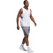 adidas Legends 3-Streifen Basketballshorts Herren JN4740 - grey three/black M/5"