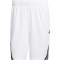 adidas Legends 3-Streifen Basketballshorts Herren JN4739 - white/black XS/9"