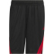 adidas Legends 3-Streifen Basketballshorts Herren JN4734 - black/team power red 2 M/9"