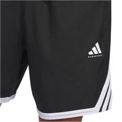 adidas Crazy Lite Basketballshorts Herren JN0328 - black/white S/5"