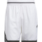 adidas Crazy Lite Basketballshorts Herren JN0320 - white/black S/9"