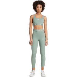 adidas TECHFIT 7/8-Leggings Damen JI5551 - silver green XXS