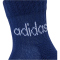 5er Pack adidas Linear Kids Ankle Freizeitsocken Kinder JF8542 - dark blue/team royal blue/glow blue/medium grey heather 22-24
