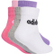 5er Pack adidas Linear Kids Ankle Freizeitsocken Kinder JF8541 - true pink/pink fusion/violet fusion/medium grey heather 22-24