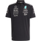 adidas Mercedes-AMG Petronas Formel 1 Team Poloshirt Herren JW5391 - black/white S