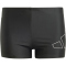 adidas Big Bars Badehose Jungen JG1042 - black/white 116