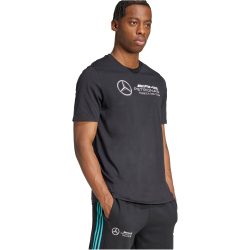 adidas Mercedes-AMG Petronas Formel 1 Team DNA T-Shirt Herren JV5425 - black/white M