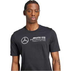 adidas Mercedes-AMG Petronas Formel 1 Team DNA T-Shirt Herren JV5425 - black/white M