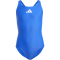 adidas Solid Small Logo Badeanzug Kinder JG1040 - semi lucid blue/white 140