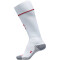 hummel Pro Stutzenstrümpfe white/true red 8 (32-35)