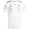 adidas Mercedes-AMG Petronas Formel 1 Team Fahrer T-Shirt Herren JX5798 - white/black L