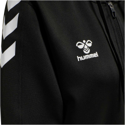 hummel Core XK Poly Kapuzenjacke Damen 2042 - black/black S