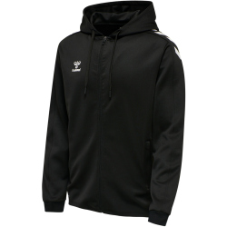 hummel Core XK Poly Kapuzenjacke 2042 - black/black S