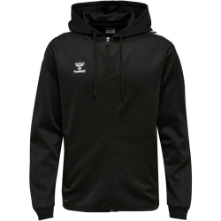 hummel Core XK Poly Kapuzenjacke 2042 - black/black S