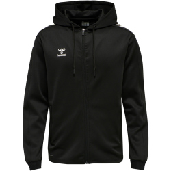 hummel Core XK Poly Kapuzenjacke 2042 - black/black XXL