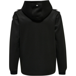 hummel Core XK Poly Hoodie Kinder 2042 - black/black 116