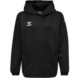 hummel Core XK Poly Hoodie Kinder 2042 - black/black 116