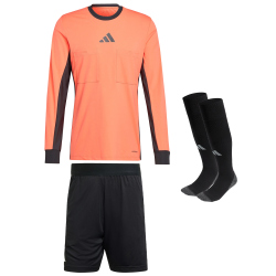 adidas Referee 24 langarm Schiedsrichterset Herren IN8144 - easy coral M/34-36