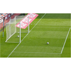 Powershot Fußballtornetz Rechteck (7,32 x 2,44 x 2...