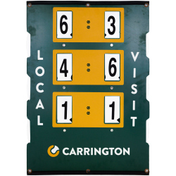 Carrington Tennis Punkteanzeige französisch 60x46 cm