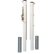 Carrington Tennispfosten rund aus Stahl (Paar) 90mm Durchmesser