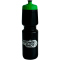 Powershot Trinkflasche Schwarz/Grün 750 ml