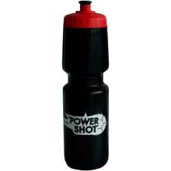 Powershot Trinkflasche Schwarz/Rot 750 ml