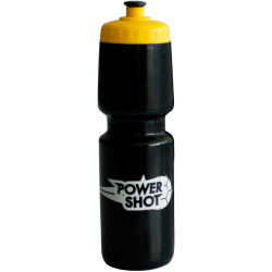Powershot Trinkflasche Schwarz/Gelb 750 ml