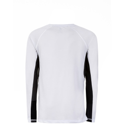 PEAK langarm Laufshirt 22314 - weiss/schwarz S