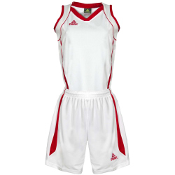 PEAK Team Basketballtrikot-Set Damen 20111 - weiss/rot XXL
