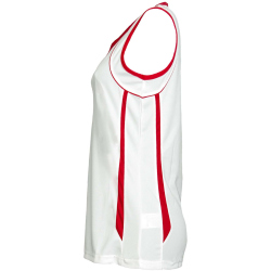 PEAK Team Basketballtrikot-Set Damen 20111 - weiss/rot XXL