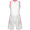 PEAK Team Basketballtrikot-Set Damen 20111 - weiss/rot XXL