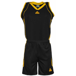 PEAK Team Basketballtrikot-Set Damen 20090 - schwarz/gelb XXL