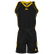 PEAK Team Basketballtrikot-Set Damen 20090 - schwarz/gelb XXL