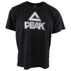 PEAK Big Logo T-Shirt 20035 - schwarz 5XS