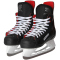 Bauer Speed Skate Eishockeyschlittschuhe Kinder schwarz-weiss-rot-silber 33.5