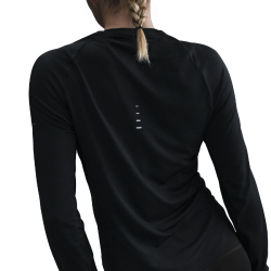 NIKE Swift Dri-FIT UV langarm Crewneck Laufshirt Damen