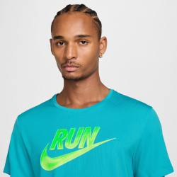 NIKE Miler Run Energy kurzarm Laufshirt Herren