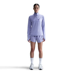 NIKE Swoosh Mid Layer 1/2-Zip Laufshirt Damen