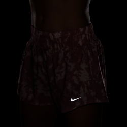 NIKE One Dri-FIT Mid-Waist 3" Printed Shorts Damen