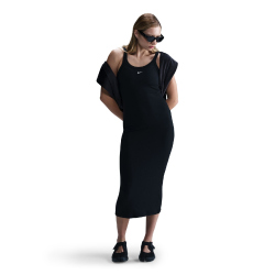 NIKE Sportswear Chill Knit Tight Mini-Rib Tanktop-Kleid Damen