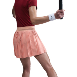 NIKE Court Ace Advantage High-Waist Falten-Tennisrock Damen
