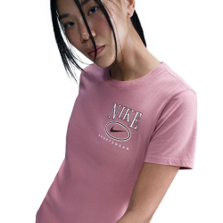 NIKE Sportswear Club T-Shirt Damen 619 - elemental pink S