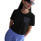 NIKE Sportswear Club T-Shirt Damen 010 - black XS
