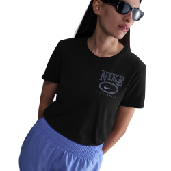NIKE Sportswear Club T-Shirt Damen 010 - black S