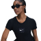 NIKE Sportswear Slim T-Shirt Damen 010 - black XS