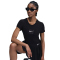 NIKE Sportswear Slim T-Shirt Damen 010 - black XS