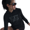 NIKE Sportswear Club Fleece Hoodie Damen 010 - black S