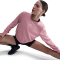 NIKE One Dri-FIT Crewneck Sweatshirt Damen 699 - elemental pink/bold berry/white XXS