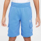 NIKE Sportswear Fleece Cargo Shorts Kinder 489 - blue beyond S (128-137 cm)